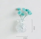 8-Pcs Mini Vase Fridge Magnets