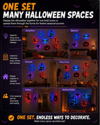 🎃 Halloween Spooky 3D LED Wall Decorations