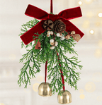 💥 56% OFF! 🎄Mini Christmas Wreaths✨Maximum Holiday Magic, Instant Festive Charm & Versatile Decor! 🎀