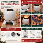🎅 Turn Any Room Into a Christmas Wonderland – Holiday Projection Night Light