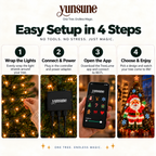 Yunsune Smart Animated Christmas Tree Lights