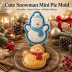 💥ONLY £7.99!!!🎁 BUY 1 GET 1 FREE | Christmas Baking Moulds – 8 Festive Designs 🎄