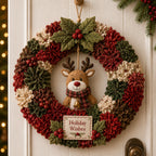 🎄⛄ DIY Your Own Christmas Wreath ✨ 49% OFF