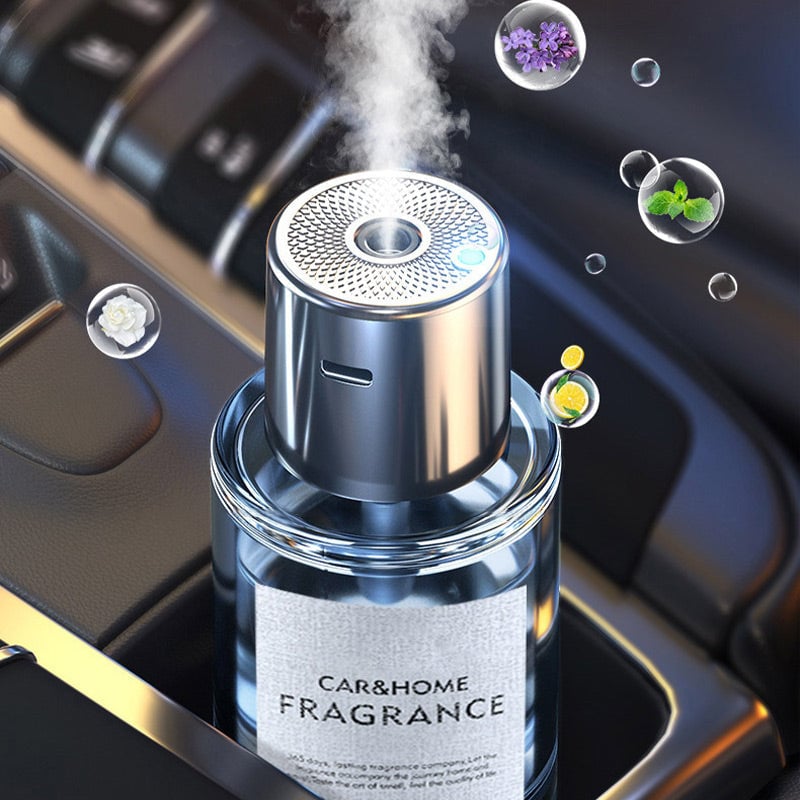 💯(Big Sale⛄) Intelligent Ultrasonic Spray Car Air Freshener - 5-position Adjustment and Auto On/Off Function