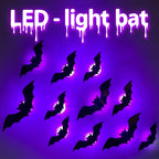 Halloween 3D Lighted LED Flashing Bats 🦇 | Buy 2 Get 1 FREE Limited Time Offer