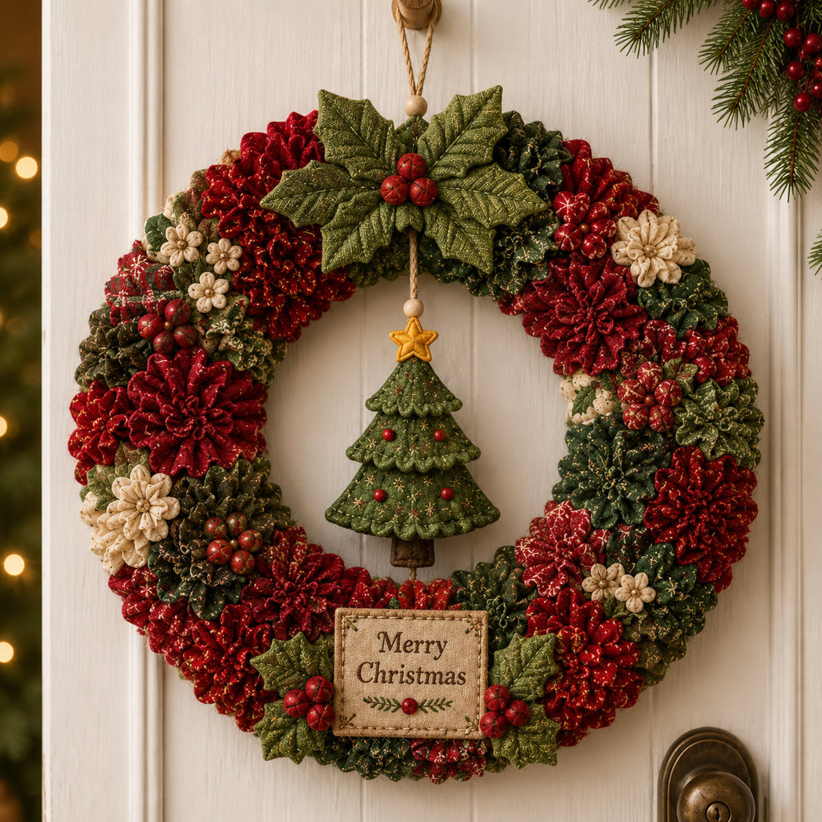 🎄⛄ DIY Your Own Christmas Wreath ✨ 49% OFF