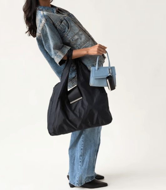 🔥✨ Pocket-Sized Foldable Keychain Tote Bag