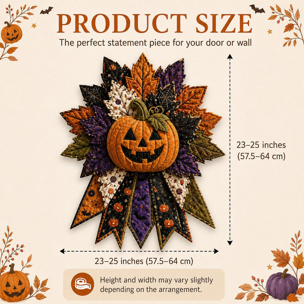 Haunted Manor - Halloween Handmade Door Bow DIY Sewing Kit