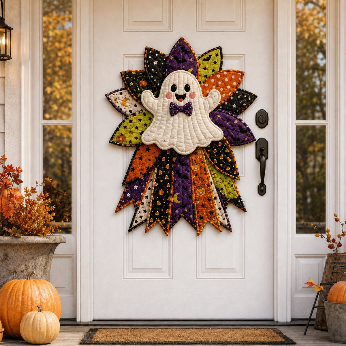 Boo Buddy - Halloween Handmade Door Bow DIY Sewing Kit