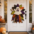 Jack-O’-Lantern Harvest - Halloween Handmade Door Bow DIY Sewing Kit