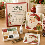 🔥 63% OFF | Only £11.99 🎄Christmas Sea Glass Art DIY Kit – Create Your Own Festive Keepsake