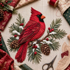 🎅Christmas Patchwork Fabric DIY Decor Kit