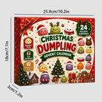 🎅2026 Christmas Squishy Advent Calendar - 24 Days Dumpling Squishies Toys
