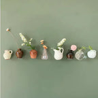 8-Pcs Mini Vase Fridge Magnets