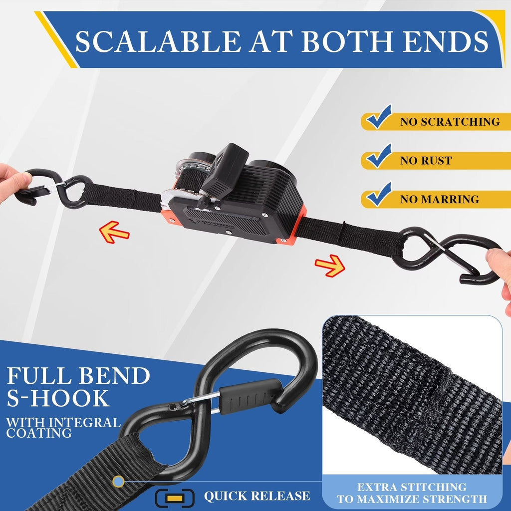 Retractable Ratchet Strap™