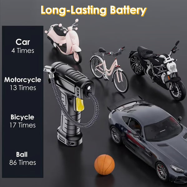 🔥Last Day 49% OFF🔥 Portable Cordless Tyre Inflator