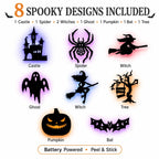 🎃 Halloween Spooky 3D LED Wall Decorations