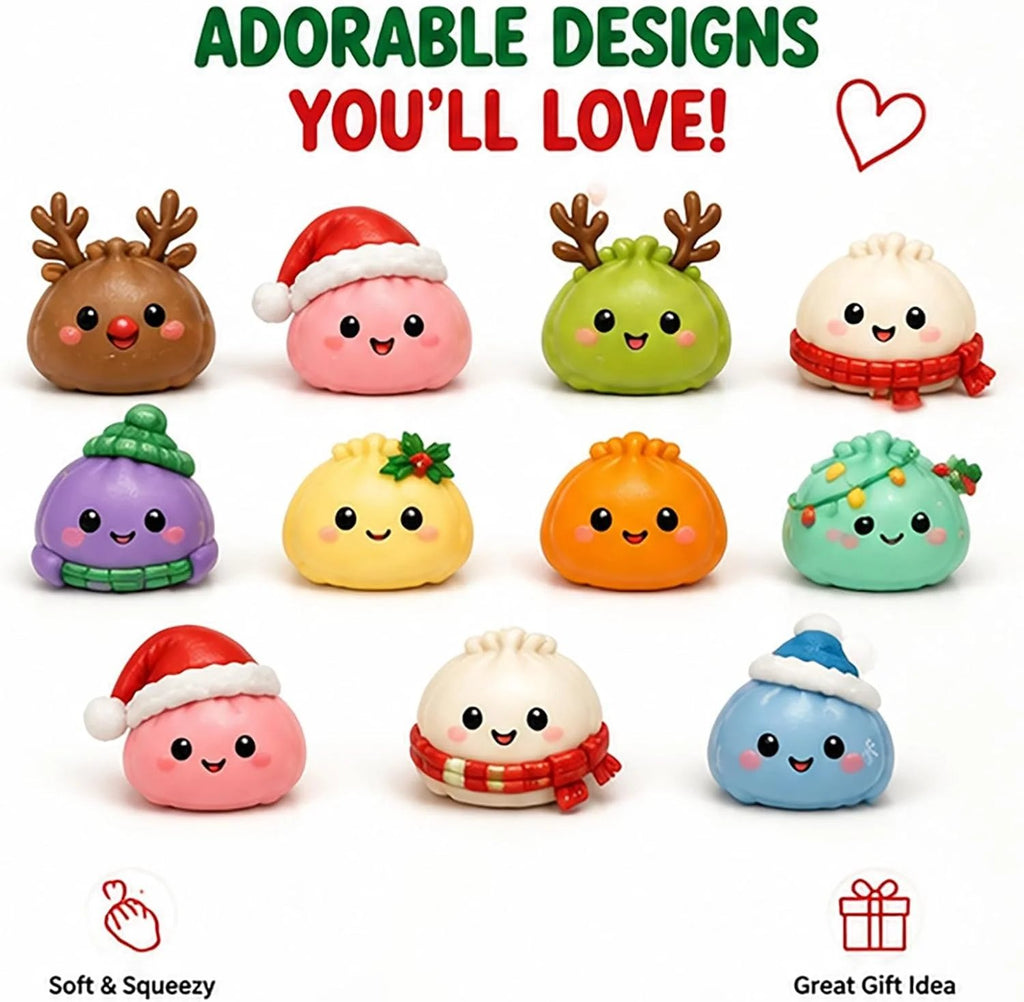 🎁Christmas Sale 58% Off🎄24 Days of Squishy Christmas Surprises