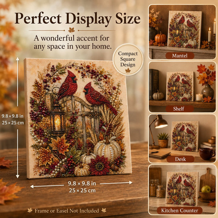 🍂 LAST DAY 49% OFF – Premium 3D Pearl Autumn & Thanksgiving Diamond Painting Art Kit  🍁🦃💎