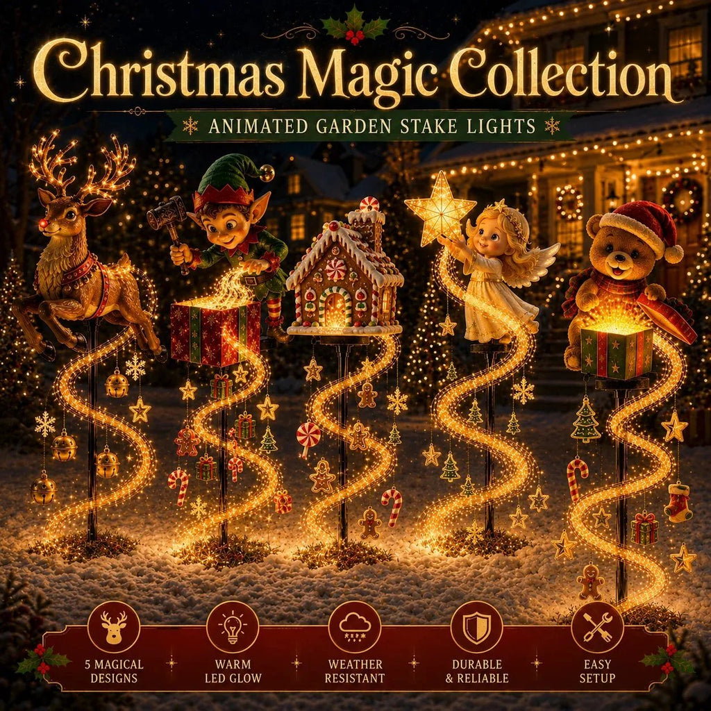 🎄 ✨Christmas Magic Solar Garden Stake Light