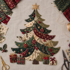 🎅Christmas Patchwork Fabric DIY Decor Kit