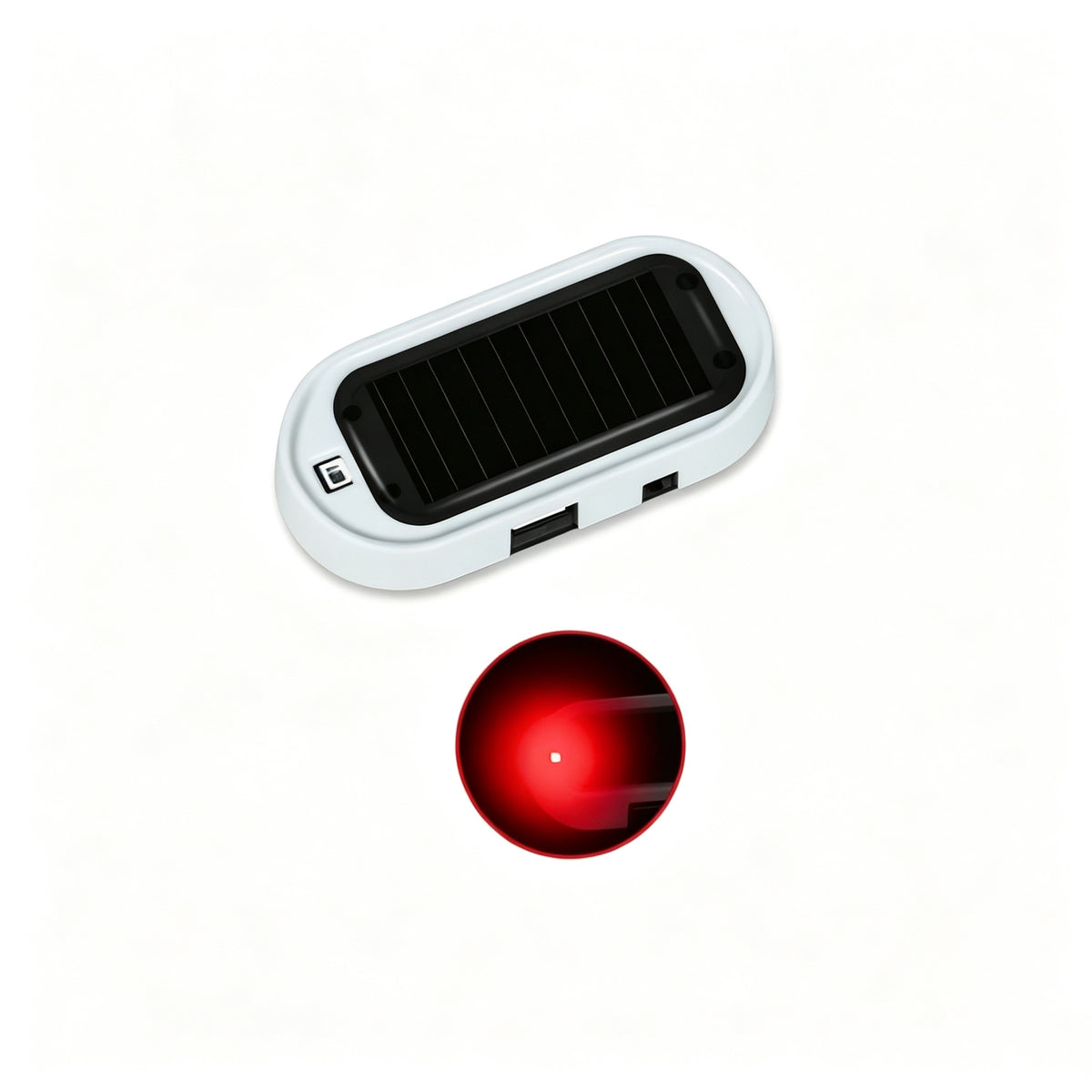 🔦 Solar Anti-Theft LED Flashing Lamp