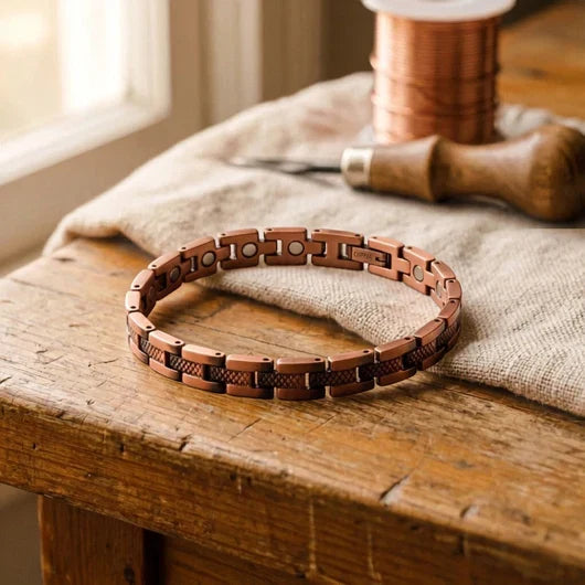Ferro Copper Anklet