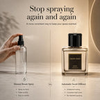 Automatic Car Fragrance Diffuser Long-Lasting Luxury Scent For Your Vehicle