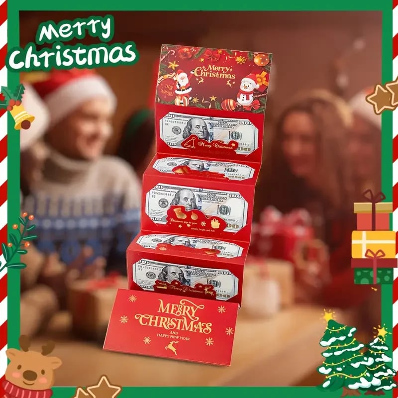 🎄 ONLY £6.99! Christmas Cash Gift Envelope – Fun Money Surprise Gift Idea 🎁