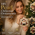 🎄 ONLY £7.99! Christmas DIY Hanging Ornament Set – 6 Festive Tree Decorations ✨
