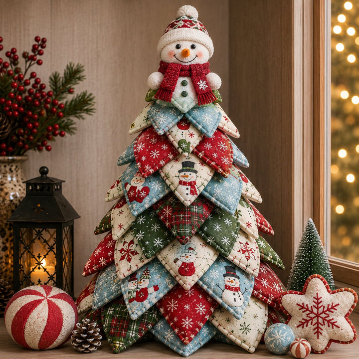 Gingerbread Man DIY Quilted Christmas Tree Kit
