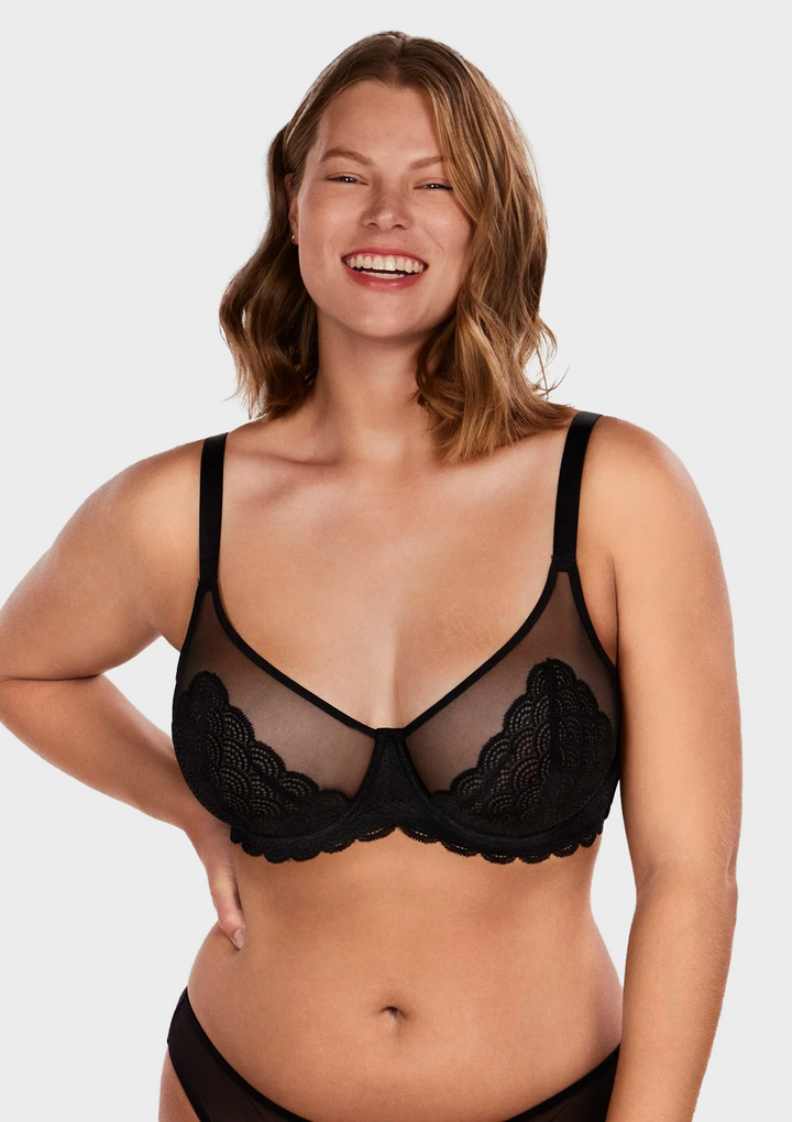Lace Comfort Support Bra