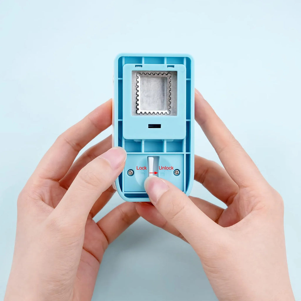 📮Create-Your-Own Vintage Stamp Paper Punch✂️