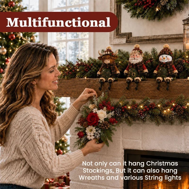 🔥 Flash Sale 69% OFF - Christmas Stocking Holder Shelf Sitters