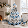 Frosty Snowman DIY Quilted Santa Christmas Tree Kit