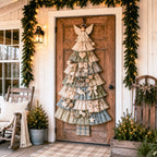 🎄Beginner-Friendly DIY Oversized Patchwork Christmas Tree Door Hanging Kit | Complete Kit with All Tools & Step-by-Step Guide Included 💕