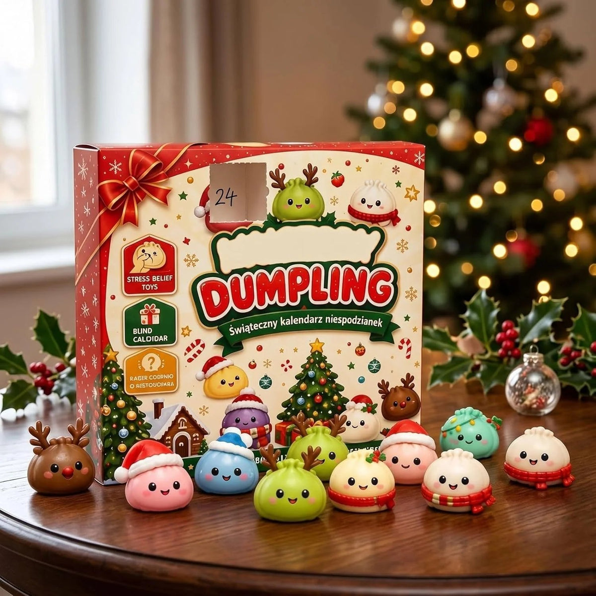 🎁Christmas Sale 58% Off🎄24 Days of Squishy Christmas Surprises