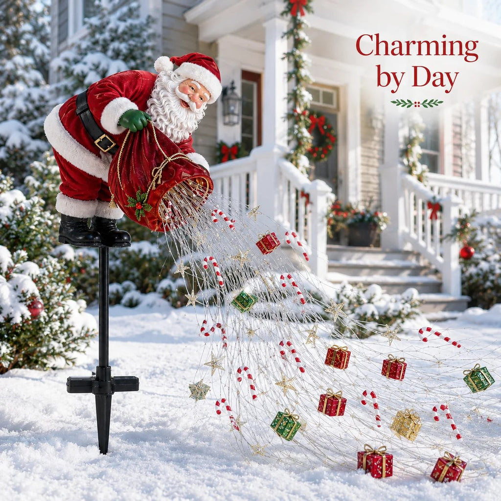 🎅Christmas Early Discount 50% Off 🎁 Santa's Magic Pour – Flowing LED Christmas Garden Light