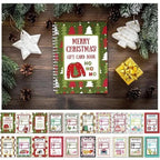 🔥 Only £7.99 |Christmas Gift Card Book 🎄 More Than a Card, A Memory to Keep