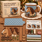 🎄 DIY Christmas Mug Cozy Sewing & Craft Kit
