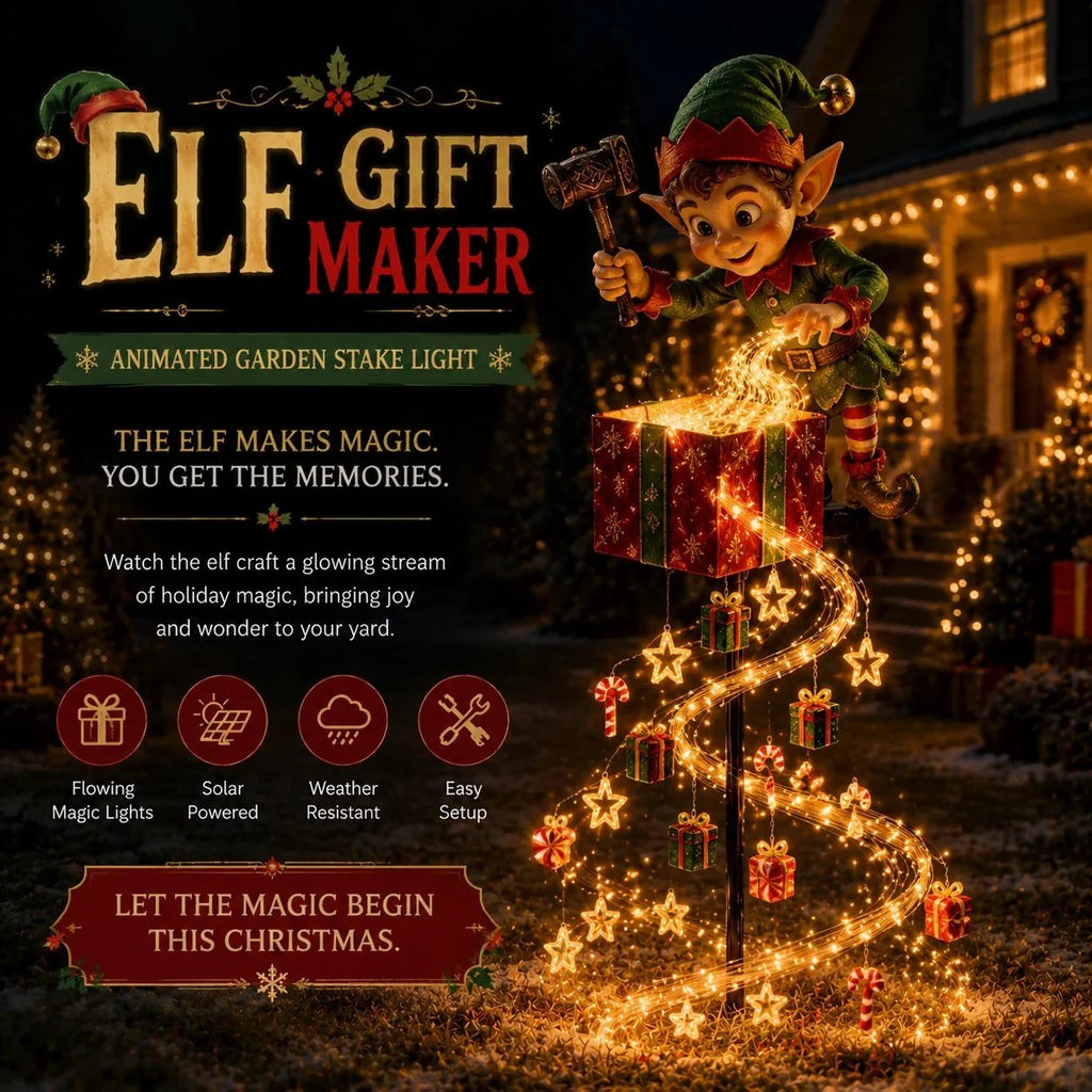 🎄 ✨Christmas Magic Solar Garden Stake Light