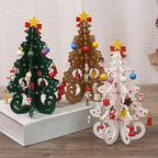 🎄Christmas Pre Sale£7.99!!☃️🎄DIY Wooden Christmas Tree Ornament Set – Build, Decorate & Play! ✨🎅