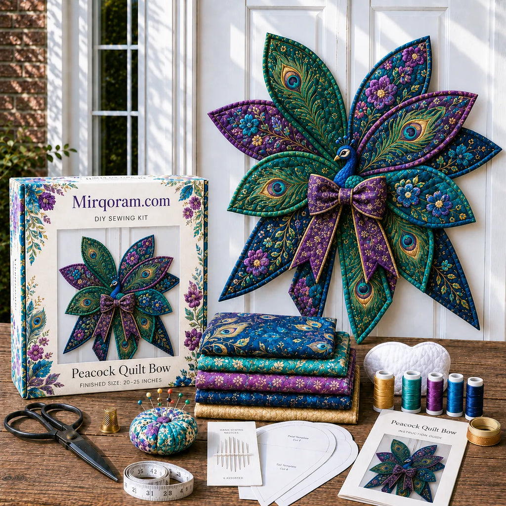 Bigfoot - Handmade Quilted Door Bow DIY Sewing Kit