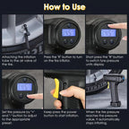 🔥Last Day 49% OFF🔥 Portable Cordless Tyre Inflator