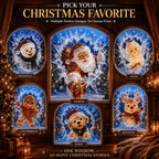 🔥 Only £6.99 | Save 63% – 3D Crystal Christmas Window Decal 🎄 Shattered-Glass Holiday Decoration