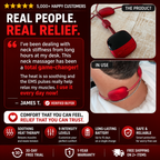 🔥 Relieve Neck Tension Anytime, Anywhere|Smart Heat Therapy & EMS Massage In One Lightweight Device