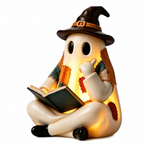 👻Cozy Reading Ghost Night Light