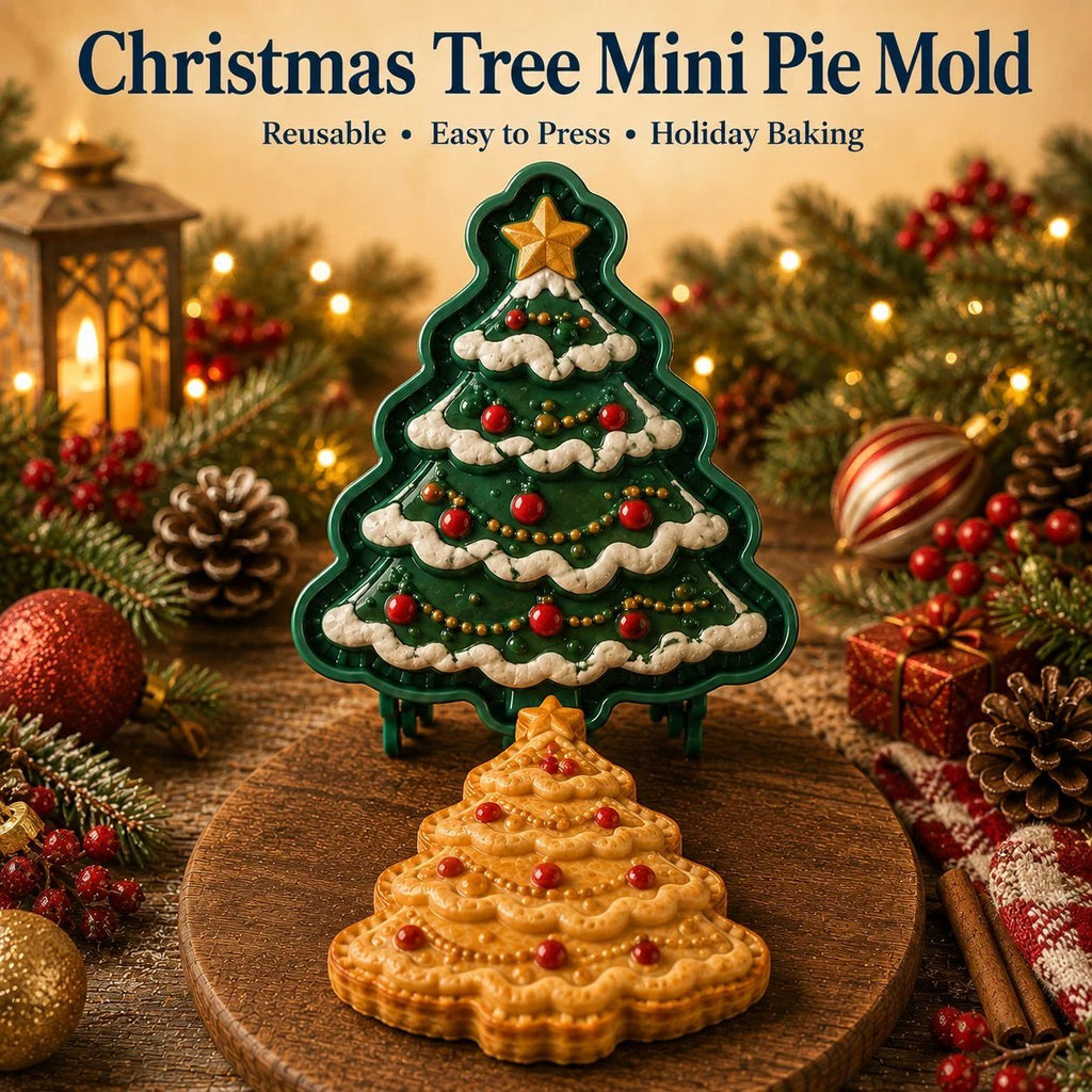 💥ONLY £7.99!!!🎁 BUY 1 GET 1 FREE | Christmas Baking Moulds – 8 Festive Designs 🎄