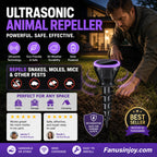 🔥Over 100,000 sold! 🛡️ Repel snakes, insects, rodents and protect your home! 🏡️ Solar Powered Ultrasonic Mouse Repeller