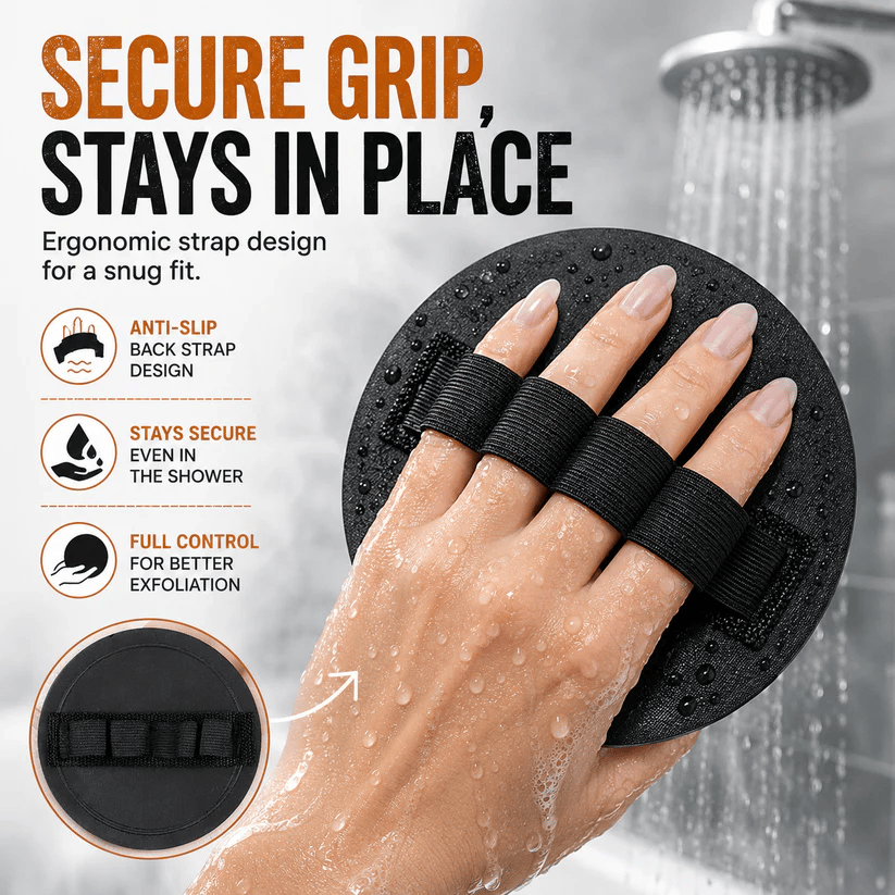 🛁4-in-1 Exfoliating Scrubber Set
